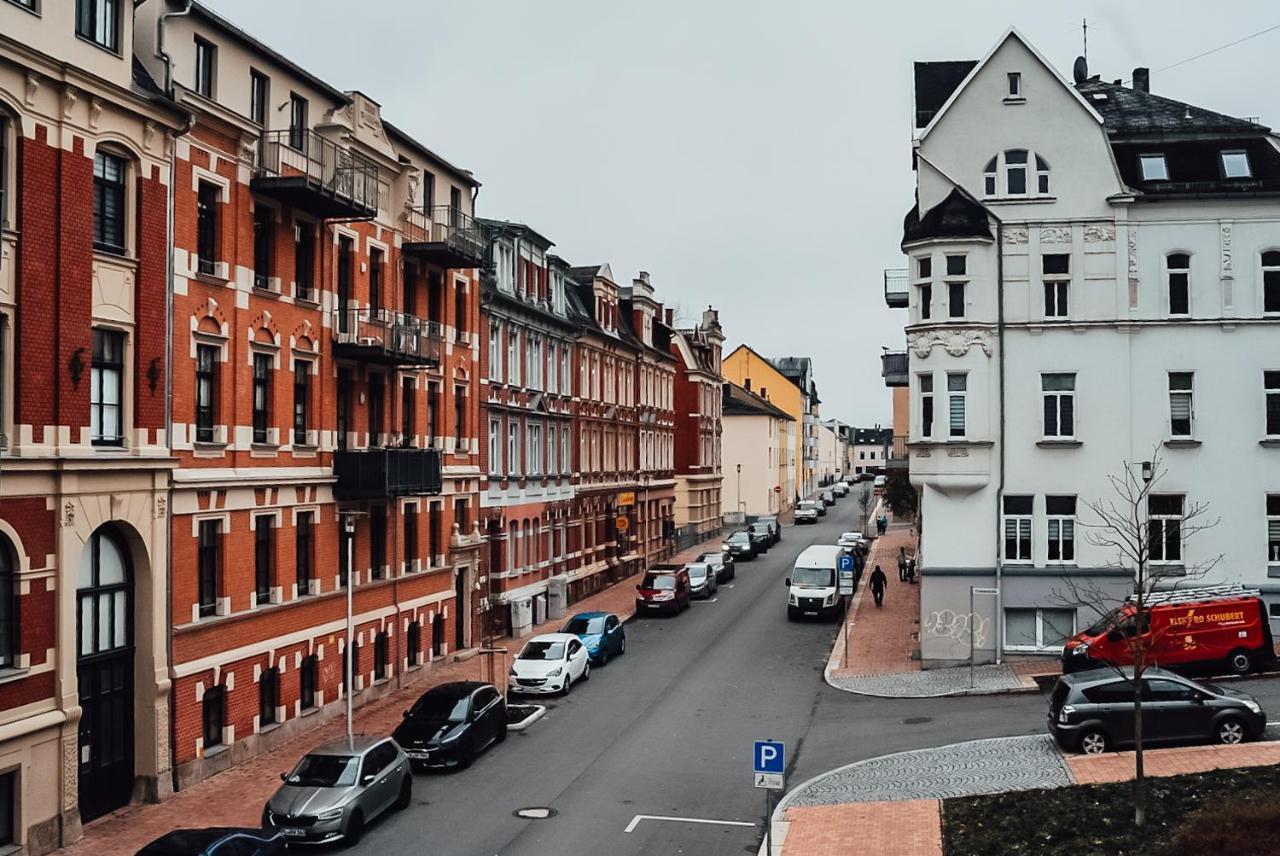 Fewostaeps- Moderne Unterkunft, Zentrumsnah Plauen Luaran gambar